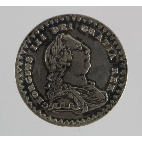 127 - Eighteenpence Bank Token 1811, S.3771, nEF, light scratches.