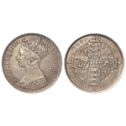 133 - Florin 1886 gothic GVF