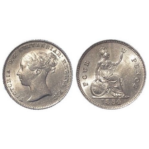 144 - Groat 1854 GEF