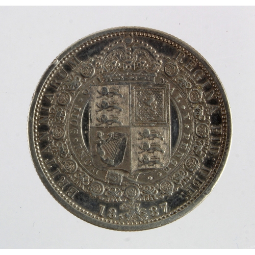 150 - Halfcrown 1887 Jubilee, GVF