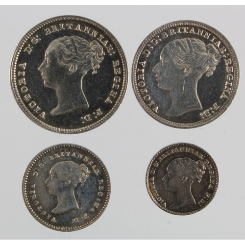 169 - Maundy Set 1873 toned EF/GEF