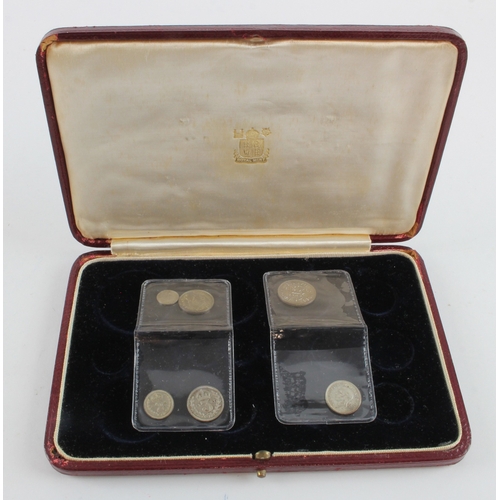 172 - Maundy Set 1937, plus a proof 6d and a currency 3d(?) - these oddments of a 1937 Proof Set, nFDC, al... 