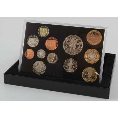 193 - Proof Set 2009 standard boxed edition, including Kew Gardens 50p, FDC boxed with cert.