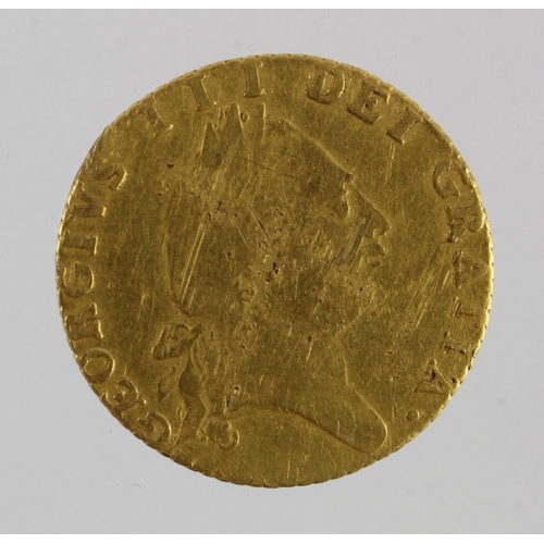 20 - Half Guinea 1787 VG with a few light scratches, ex detector find