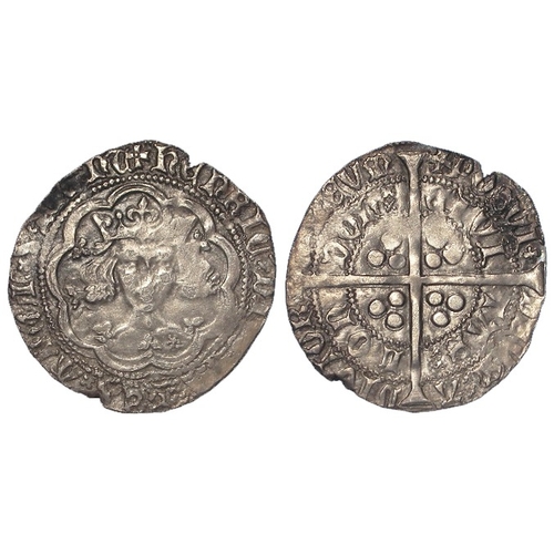 365 - Henry V 'frowning' bust Groat of London, mullet on r. shoulder. S.1765. 3.65g. GF/VF, minor splits.