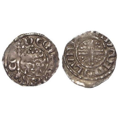 370 - Short Cross silver Penny of Henry III, class 7b, London mint, moneyer Adam. S.1356B. 1.39g. VF, weak... 