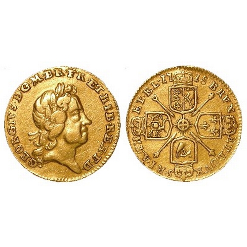 41 - Quarter Guinea 1718 ex-mount VF