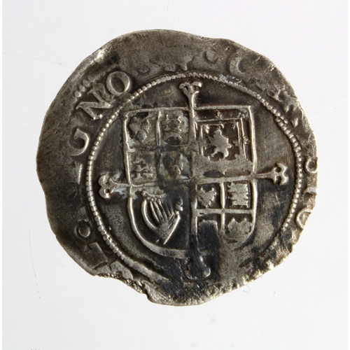 469 - Charles I Sixpence mm. anchor, S.2816, 2.74g, slightly irregular GF