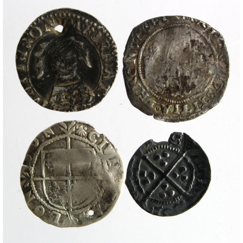 490 - English & Scottish hammered silver minors (4)