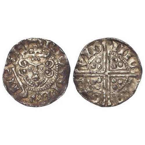 514 - Long Cross silver Penny of Henry III, class 5a2, London, Nicole. S.1367A, 1.35g, VF, light porosity.