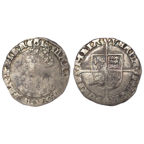 516 - Mary Tudor silver Groat mm. pomegranate/-, 1553-4, S.2492. 1.87g. Fair/nF, better towards legends.