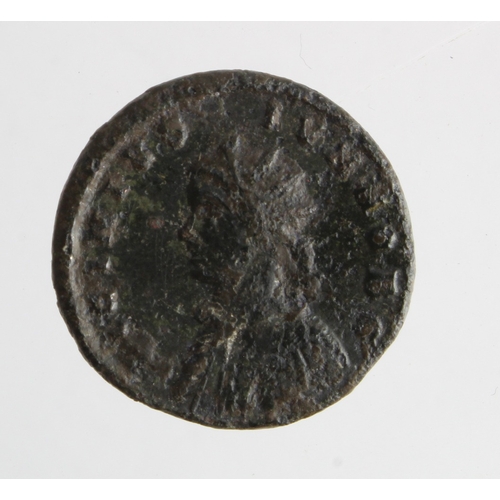 527 - Roman Imperial: Licinius II BI Nummus, bust l., captives beneath standard rev. Treveri mint. 3.17g. ... 