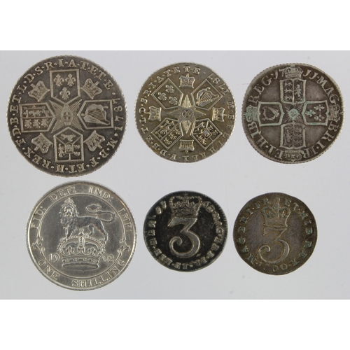 667 - GB Milled (6) Shillings 1787 