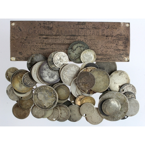 688 - GB pre-1920 silver coins etc, 231g.