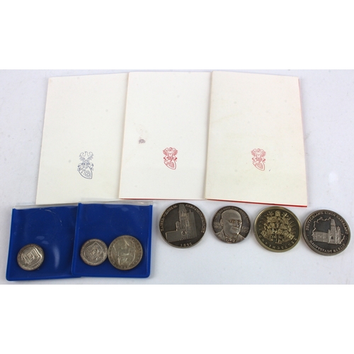 960 - Germany (10) 20thC Federal era commemorative medals including 7x silver.