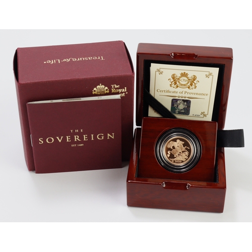 99 - Sovereign 2020 Proof FDC boxed as issued