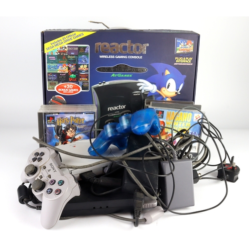 106 - Computer Consoles, Games & Accessories. A collection of various consoles, games & accessories, inclu... 