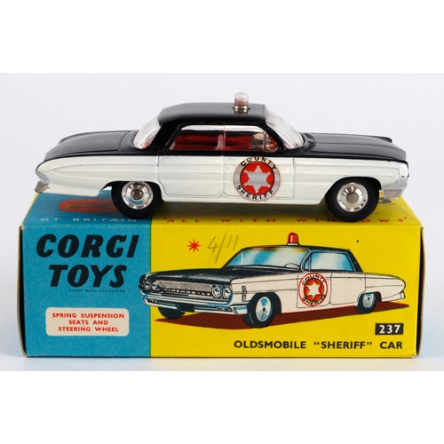 143 - Corgi Toys, no. 237 'Oldsmobile Sheriff Car', contained in original box