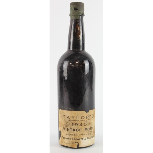 482 - Taylors 1945 Vintage Port (one bottle)