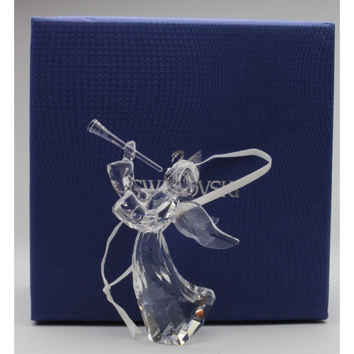 63 - Swarovski crystal Angel ornament (Annual Edition 2016), length 10cm approx., contained in original b... 