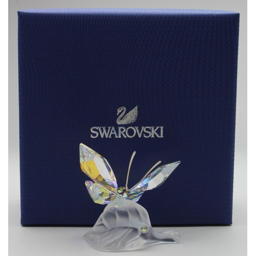 73 - Swarovski crystal Sparkling Butterfly ornament (1113559), height 50mm approx., contained in original... 