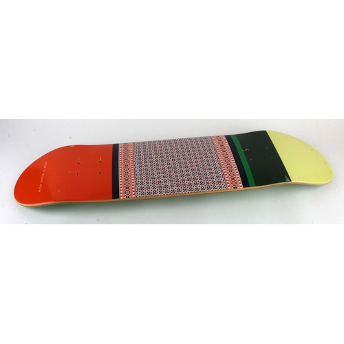 465 - Stop it Right Now Celine Skate Deck, length 83cm approx. (A highly sought after item for any skatebo... 