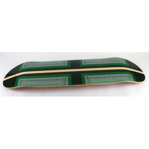 467 - Stop it Right Now Celine Skate Deck, length 83cm approx. (A highly sought after item for any skatebo... 