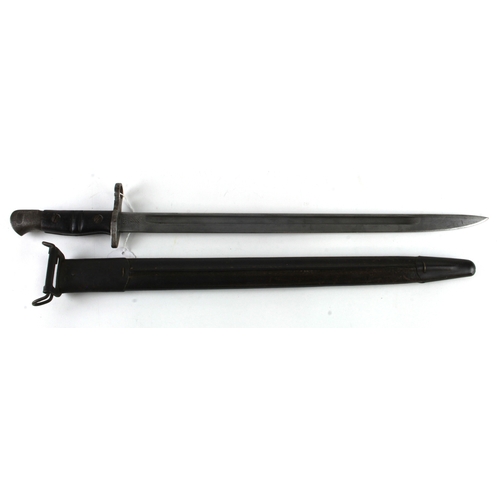 111 - P13 bayonet manufactured in August 1917 by Remington and overstamped 