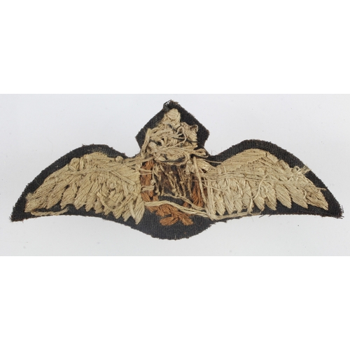 403 - RAF Interest a pair of RIAF Indian Airforce Pilots wings, service wear.