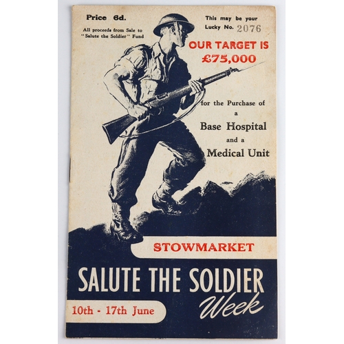 443 - Stowmarket salute the soldier week 10th – 17th June programme