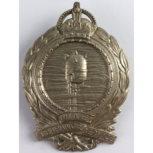 508 - WW1 Royal Naval mine clearance badge.