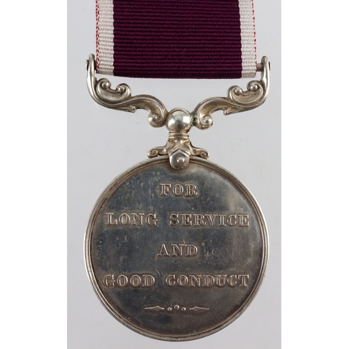 572 - Army GV LS&GC medal, 1027787 W.O.II. B.K.Kendall DCM RA awarded LS&GC in 1927, officially impressed ... 