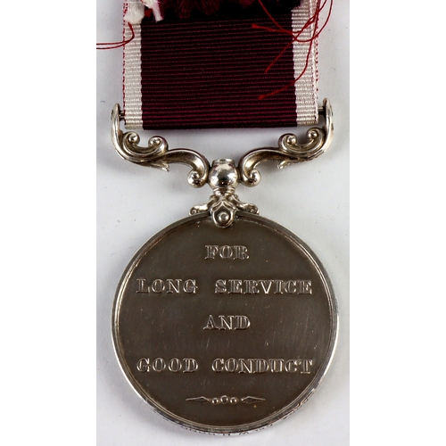 573 - Army LSGC Medal GV (28094 Cpl W H Bond RE) with research, born Gibraltar. Mentioned in Despatches 16... 