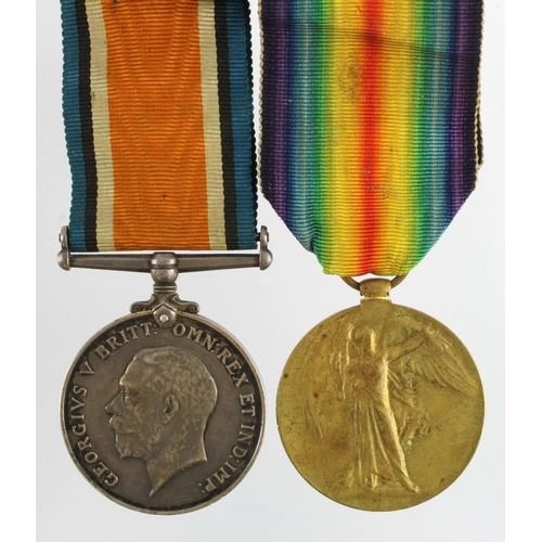 606 - BWM & Victory Medal (2604 Pte J Findlay Gordons) with research, born Old Macher, Aberdeenshire.