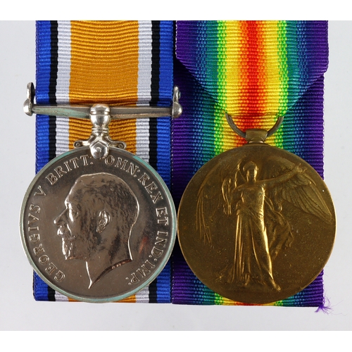 621 - BWM & Victory Medal (4882 Pte J Gilroy North'D Fus) Died 8th Sept 1918 serving with 12th/13th Bn. Bo... 