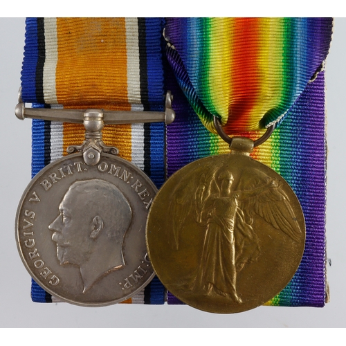 635 - BWM & Victory Medal (GS-25050 Sjt W S Norris R.Fus) Killed in Action 29th Sept 1918 with the 17th Bn... 