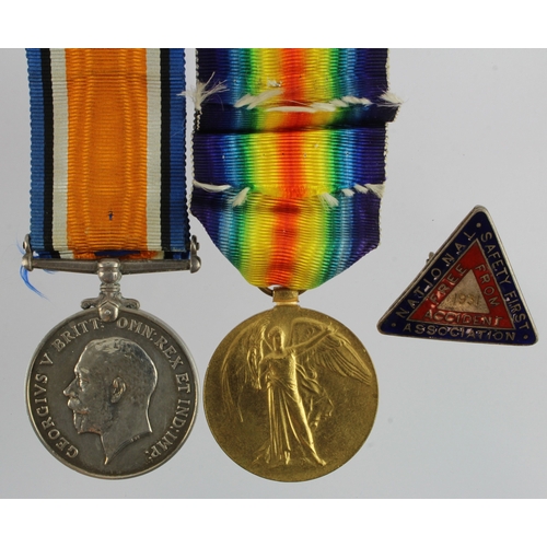 636 - BWM & Victory Medal (P-6029 L.Cpl P Mandy MFP) with research, born Liverpool, pre war he served Irel... 