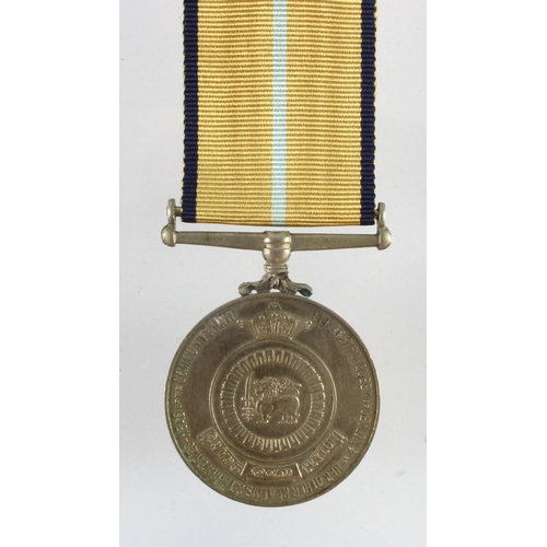 657 - Ceylon Police 1948 Independence medal.