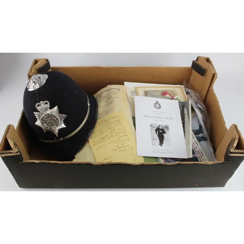 746 - Police interest - an excellent original estate lot - MBE (Civil), Defence Medal and QE2 Police LSGC ... 