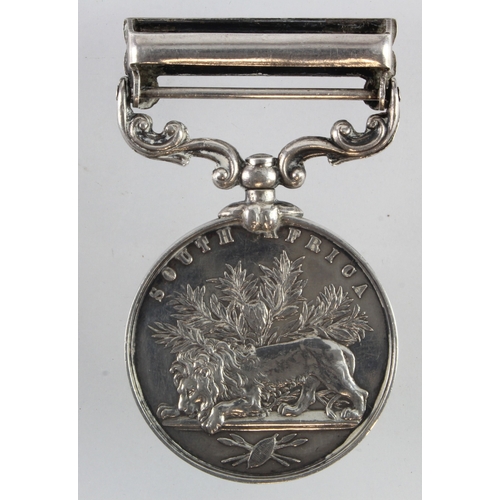 774 - South Africa Medal with clasp 1877-8-9 named (1st Cl: Pte R White C.F.Arty) Cape Field Artillery. Wi... 