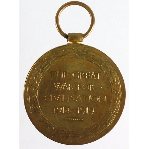 803 - Victory Medal (G-26141 Pte W Butterworth E.Kent.R.) 6th Bn, Killed in Action 18th Sept 1918. Born Ma... 