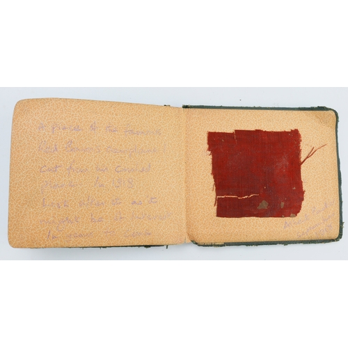 827 - Baron Von Richtofen interest, a WW1 Autograph book with multiple entries, mostly WW1 period, on last... 