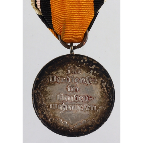 925 - German Industrial service medal.