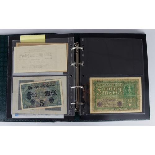 1156 - World (105), collection in album including Austria 500 Schilling 1965 (2), Germany 100 Deutsche Mark... 