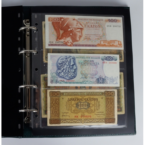 1156 - World (105), collection in album including Austria 500 Schilling 1965 (2), Germany 100 Deutsche Mark... 