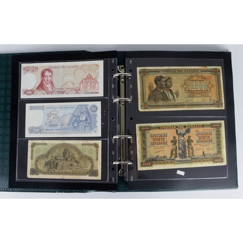 1156 - World (105), collection in album including Austria 500 Schilling 1965 (2), Germany 100 Deutsche Mark... 