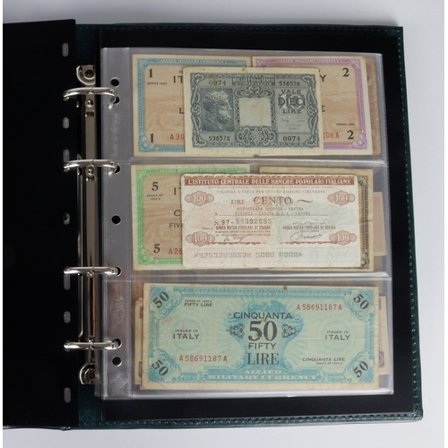 1156 - World (105), collection in album including Austria 500 Schilling 1965 (2), Germany 100 Deutsche Mark... 