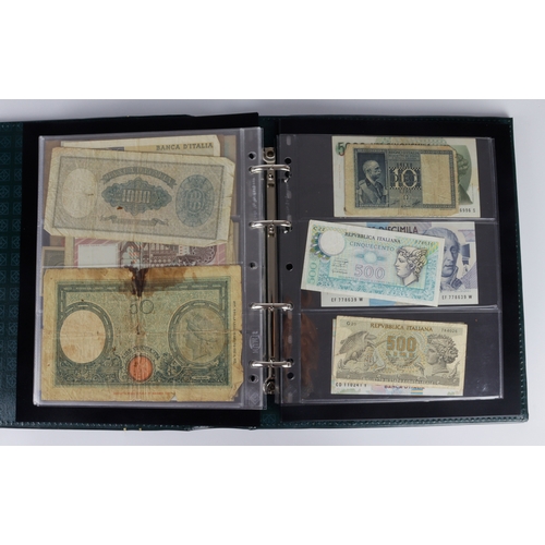 1156 - World (105), collection in album including Austria 500 Schilling 1965 (2), Germany 100 Deutsche Mark... 