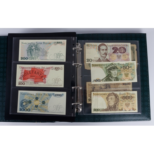 1156 - World (105), collection in album including Austria 500 Schilling 1965 (2), Germany 100 Deutsche Mark... 