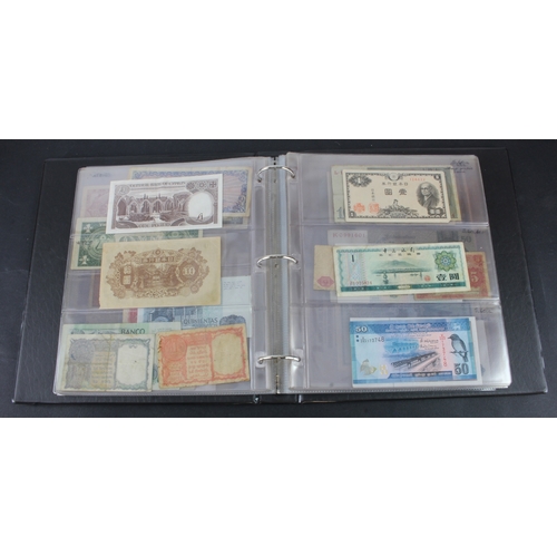 1160 - World (132), collection in album including Bahamas 4 Shillings, British Honduras 1 Dollar 1961, Leba... 